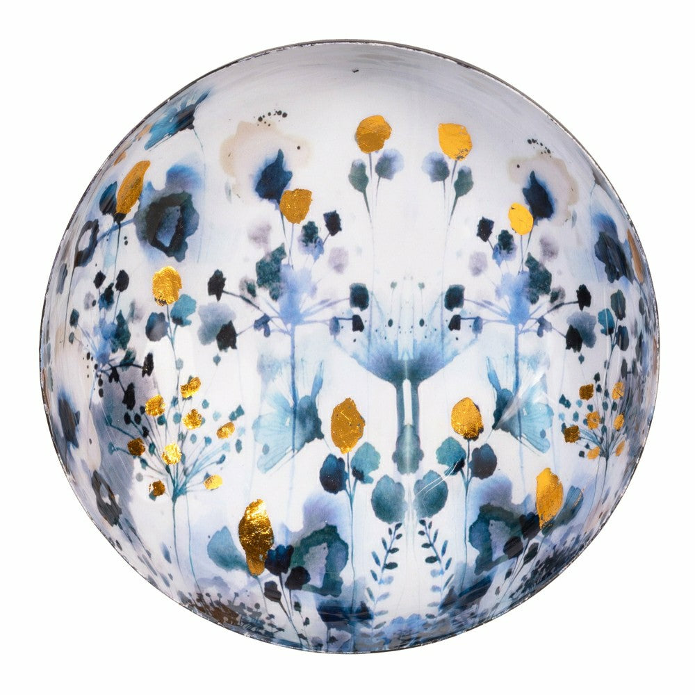 VivaStyle Gilded Meadow Bowl, Metal, Set of 2 PCS | Plow & Hearth