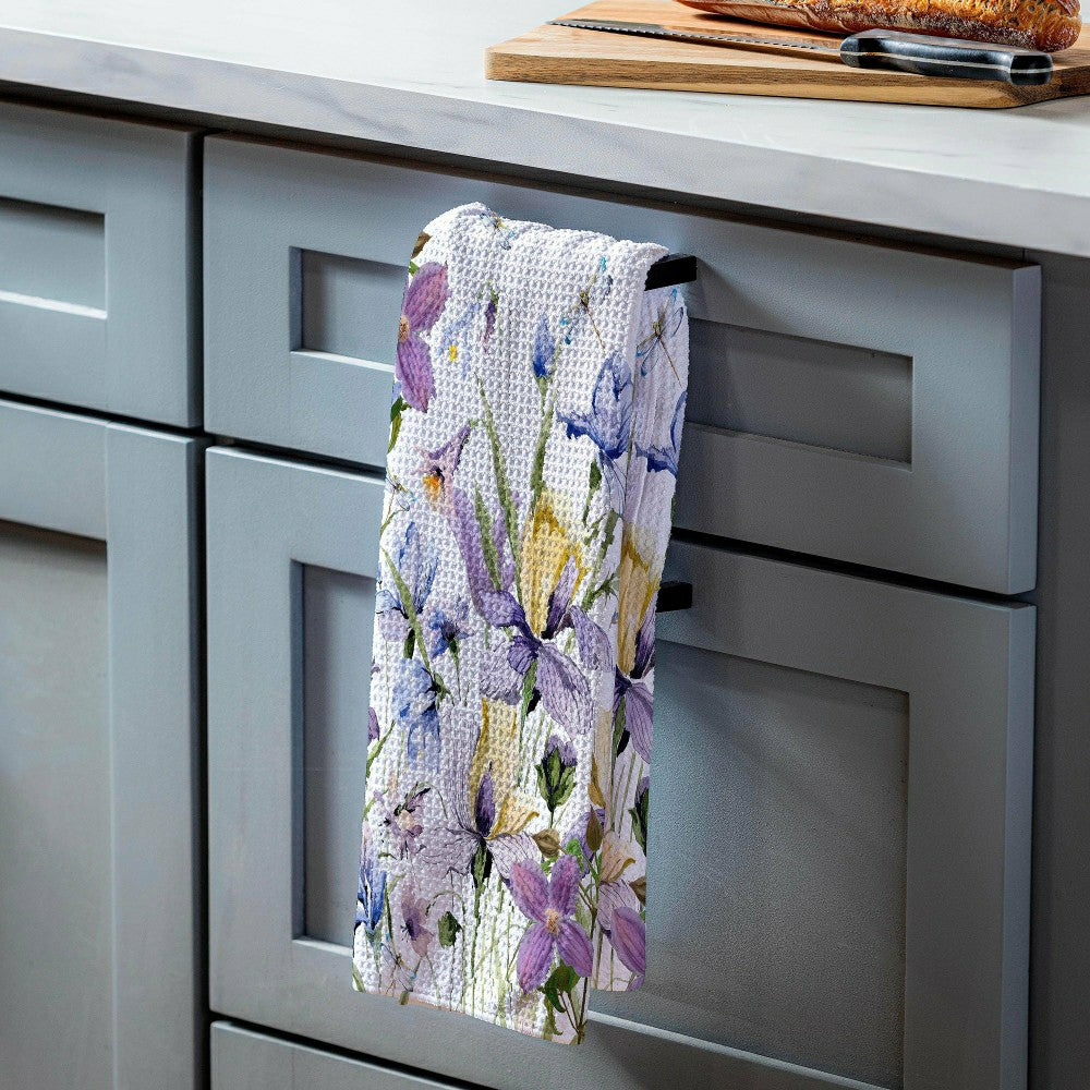 Golden Lilac Quick Dry Kitchen Towel, 18" x 30" | Plow & Hearth