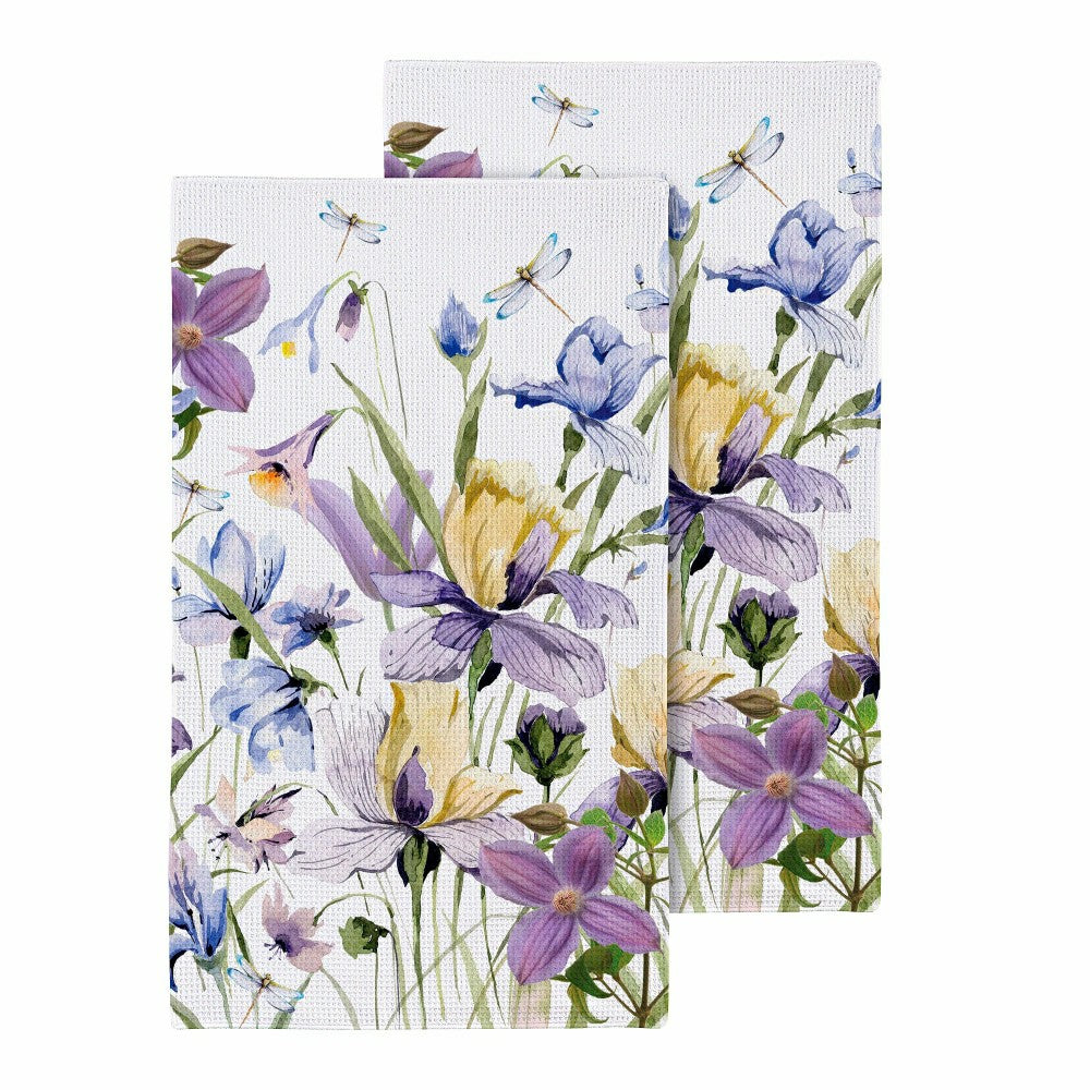 Golden Lilac Quick Dry Kitchen Towel, 18" x 30" | Plow & Hearth
