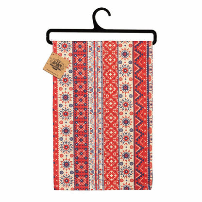 Boho Americana Flag Tea Towel | Plow & Hearth