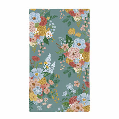 Cottage Garden Kitchen Towel Quick Dry Waffle Weave Double-Sided, Bird | Plow & Hearth