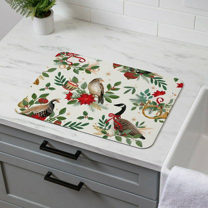 Drying Mat,Partridge,Bird,Goose, 20"x15" | Plow & Hearth