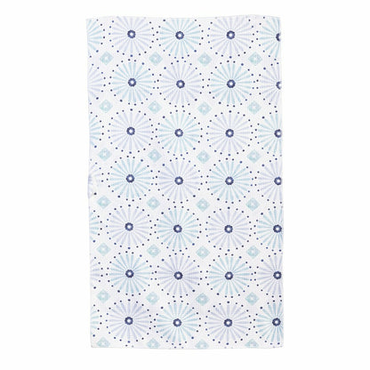Blue Coastal Kitchen Towel Quick Dry Waffle Weave, Double-Sided, Shibo | Plow & Hearth