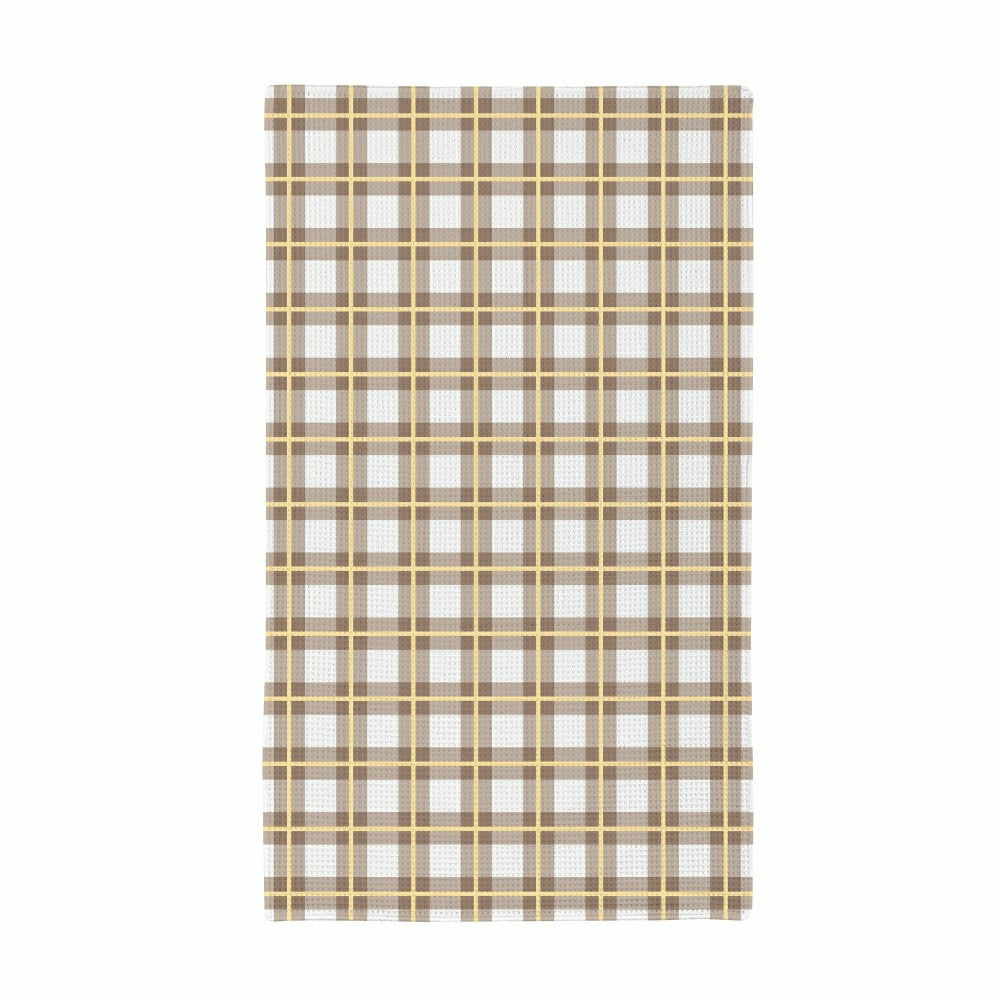 Hillside Pasture Kitchen Towel Quick Dry Waffle Weave Double-Sided, Fl | Plow & Hearth