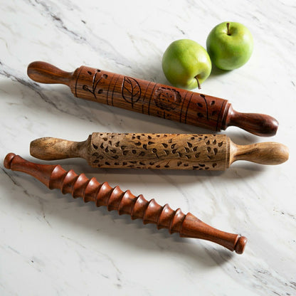 HANDCRVD ROLLING PIN | Plow & Hearth