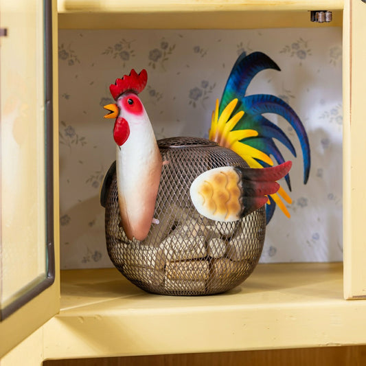 Hillside Pasture Barware Accessory Cork Collector, Farm Rooster | Plow & Hearth