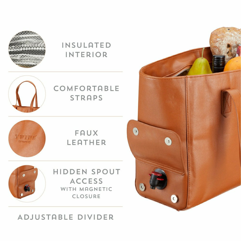 Insulated Wine Tote | Plow & Hearth