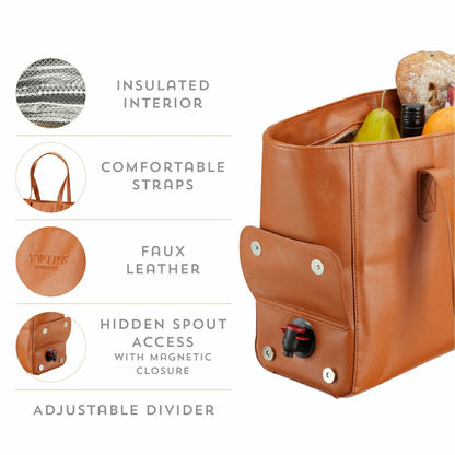 Insulated Wine Tote | Plow & Hearth