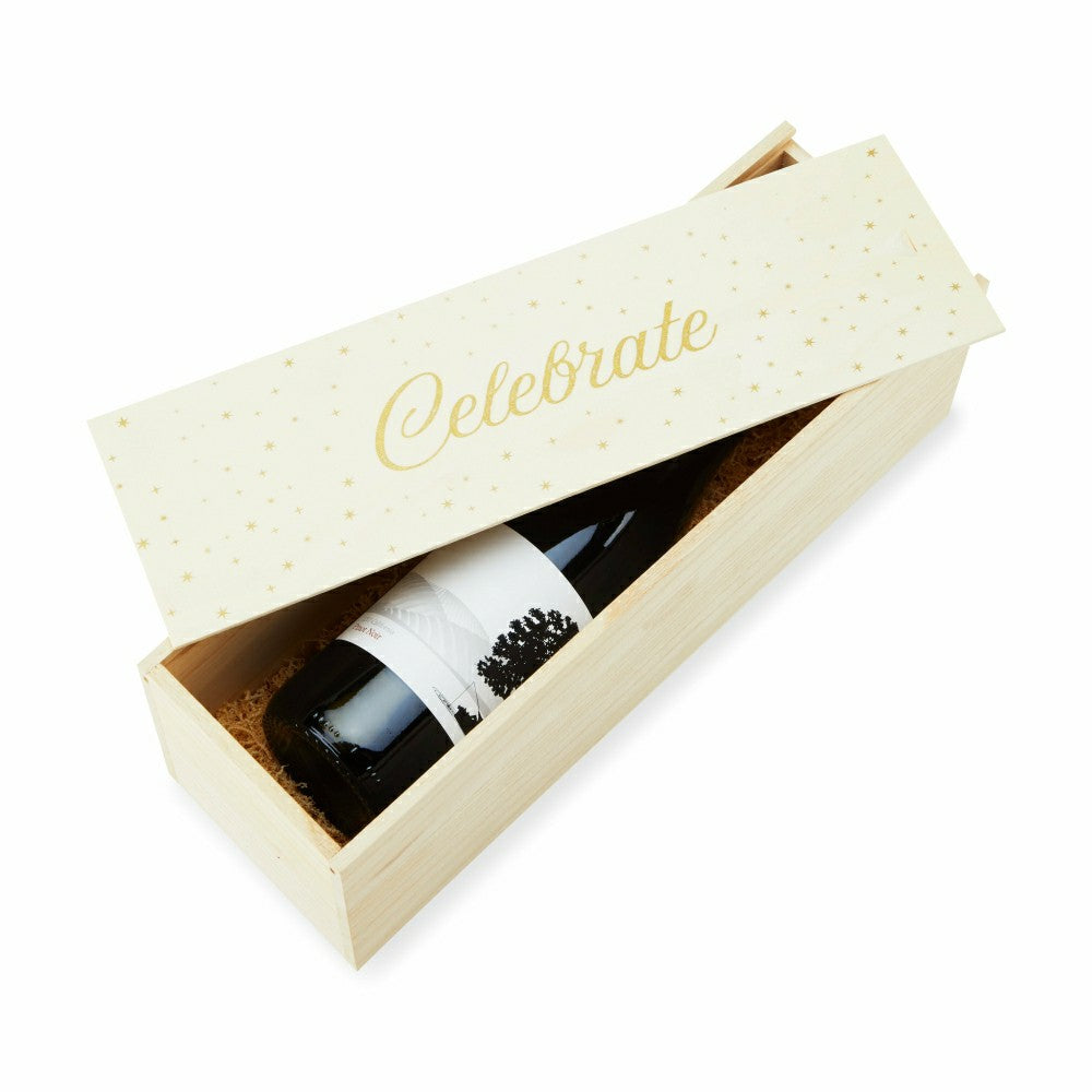 Starlight 1 Bottle Wooden Box | Plow & Hearth