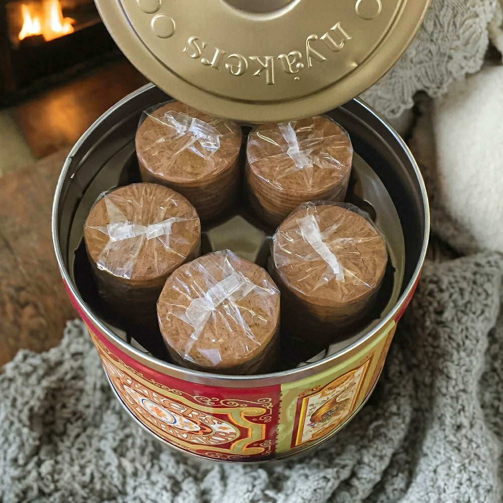 Nyakers Swedish Gingersnap Cookies In Gift Tin | Plow & Hearth
