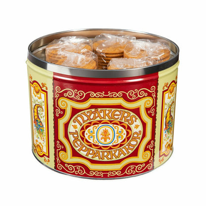 Nyakers Swedish Gingersnap Cookies In Gift Tin | Plow & Hearth