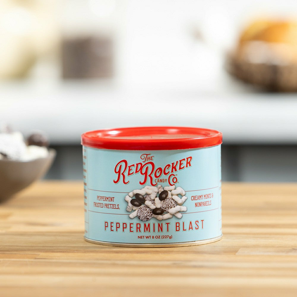 Red Rocker Candy Peppermint Blast, 8oz | Plow & Hearth