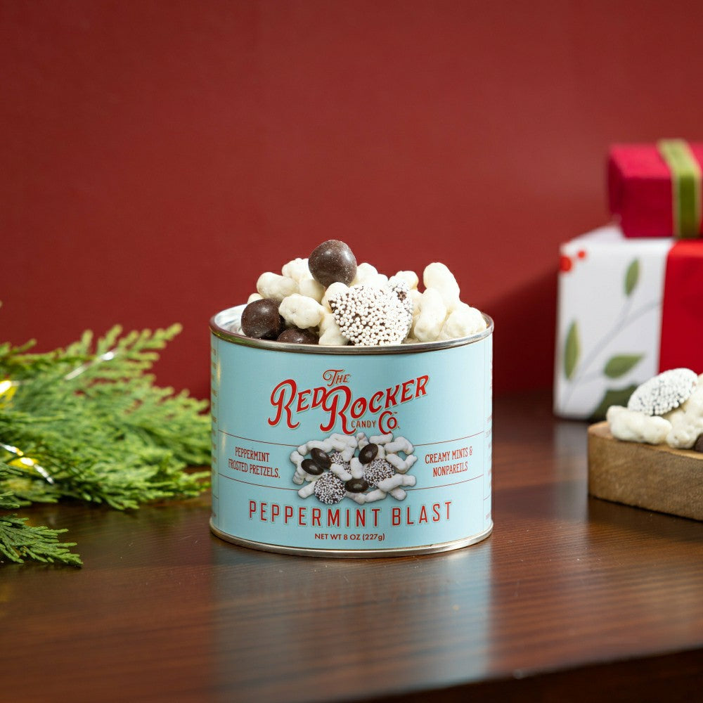Red Rocker Candy Peppermint Blast, 8oz | Plow & Hearth