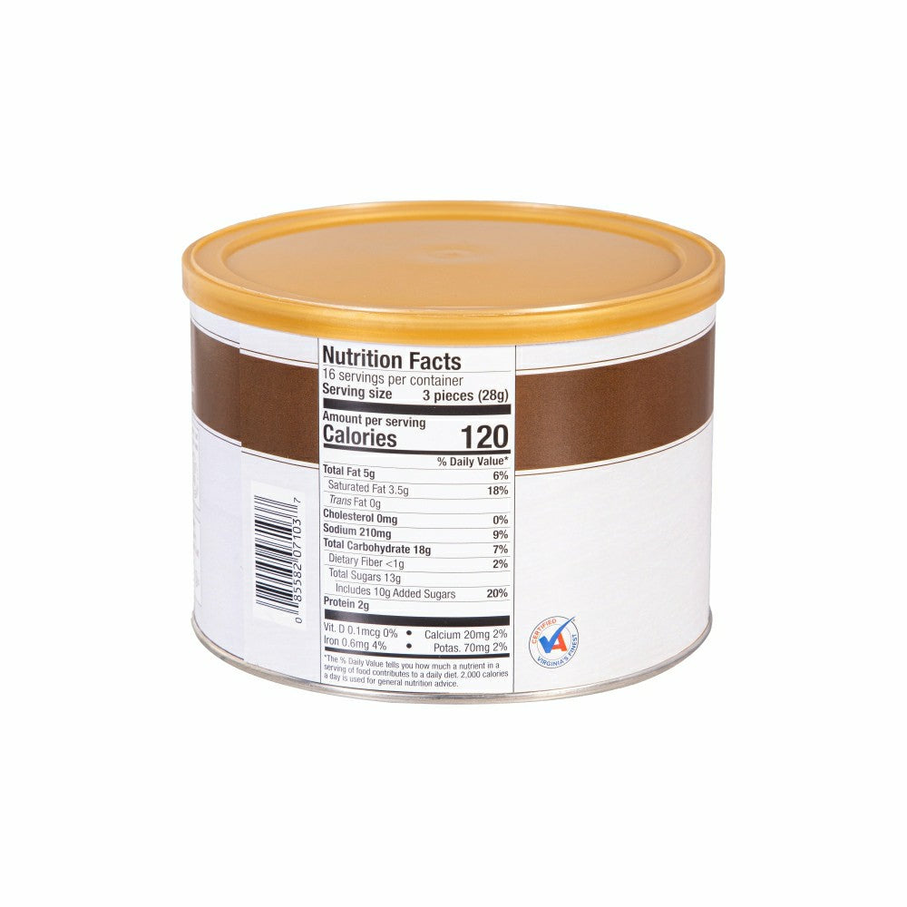16 oz. Virginia Diner Chocolate Covered Peanut Brittle | Plow & Hearth