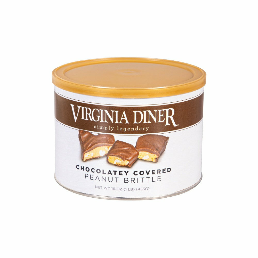 16 oz. Virginia Diner Chocolate Covered Peanut Brittle | Plow & Hearth