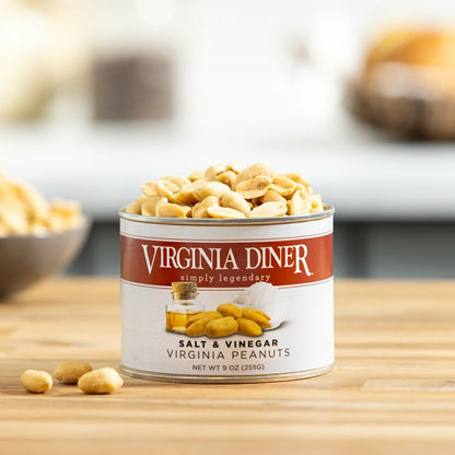 Virginia Diner 9 oz. Salt & Vinegar Peanuts | Plow & Hearth