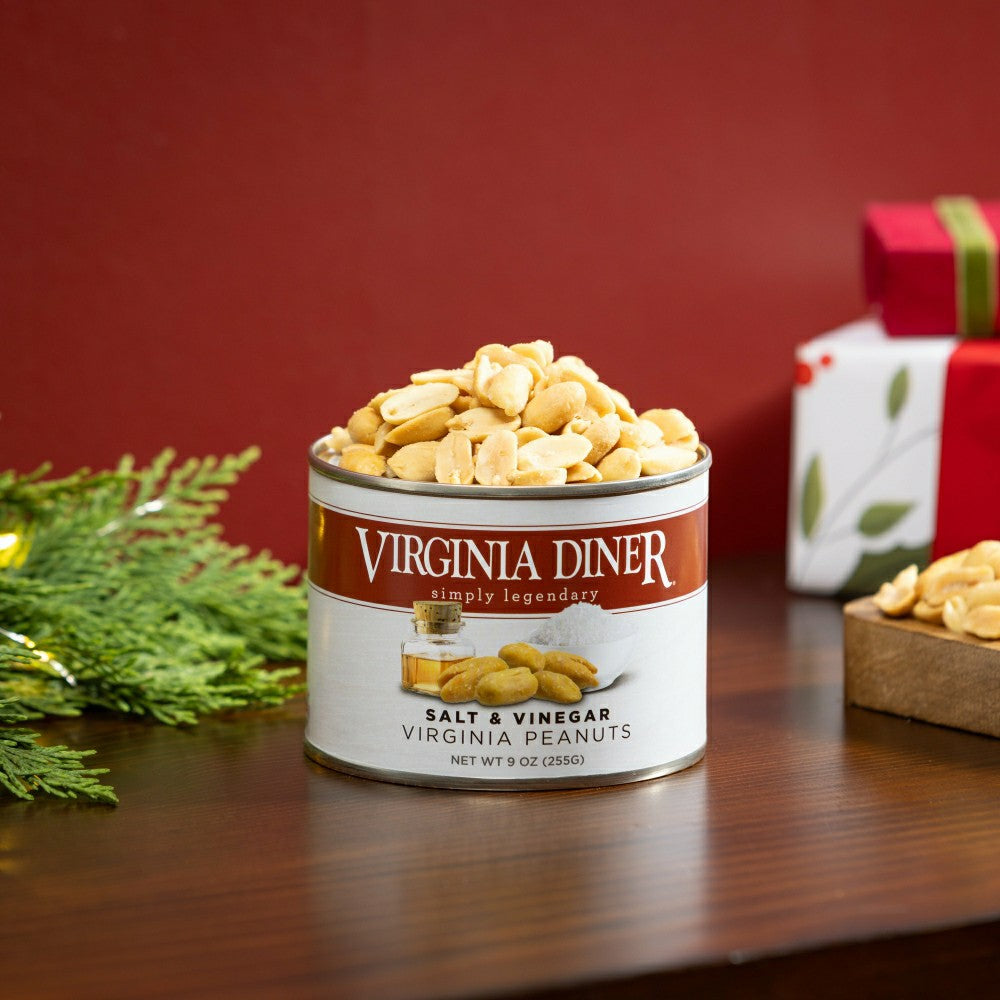 Virginia Diner 9 oz. Salt & Vinegar Peanuts | Plow & Hearth