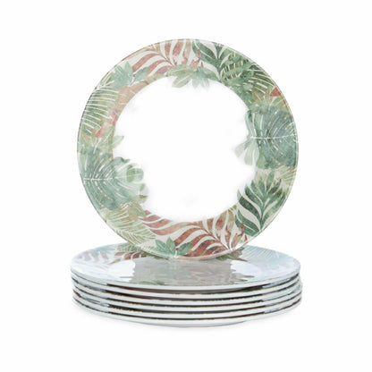 Tradewinds Melamine Salad Plates, Set of 6 | Plow & Hearth