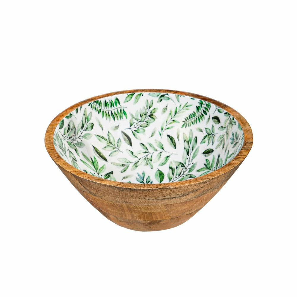 Olive Oasis Wood Bowl Set | Plow & Hearth