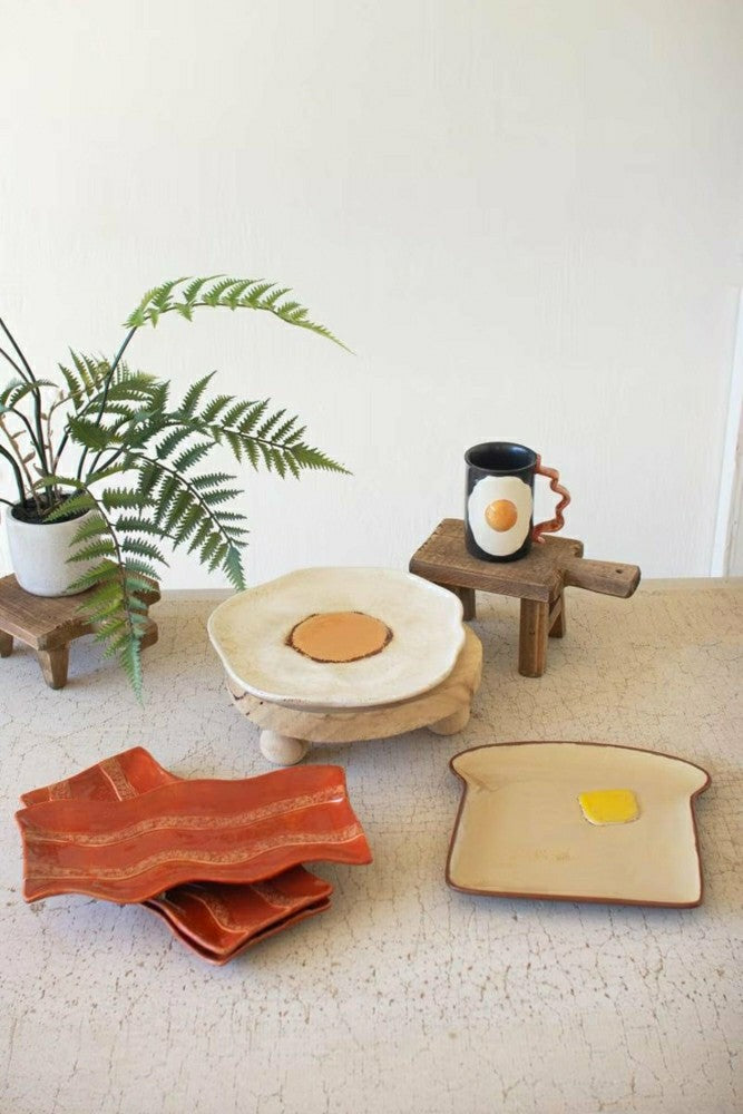 Ceramic Toast Platter | Plow & Hearth