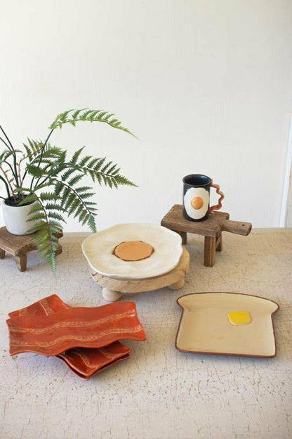 Ceramic Toast Platter | Plow & Hearth