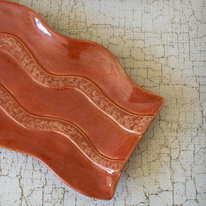 Ceramic Bacon Platter | Plow & Hearth