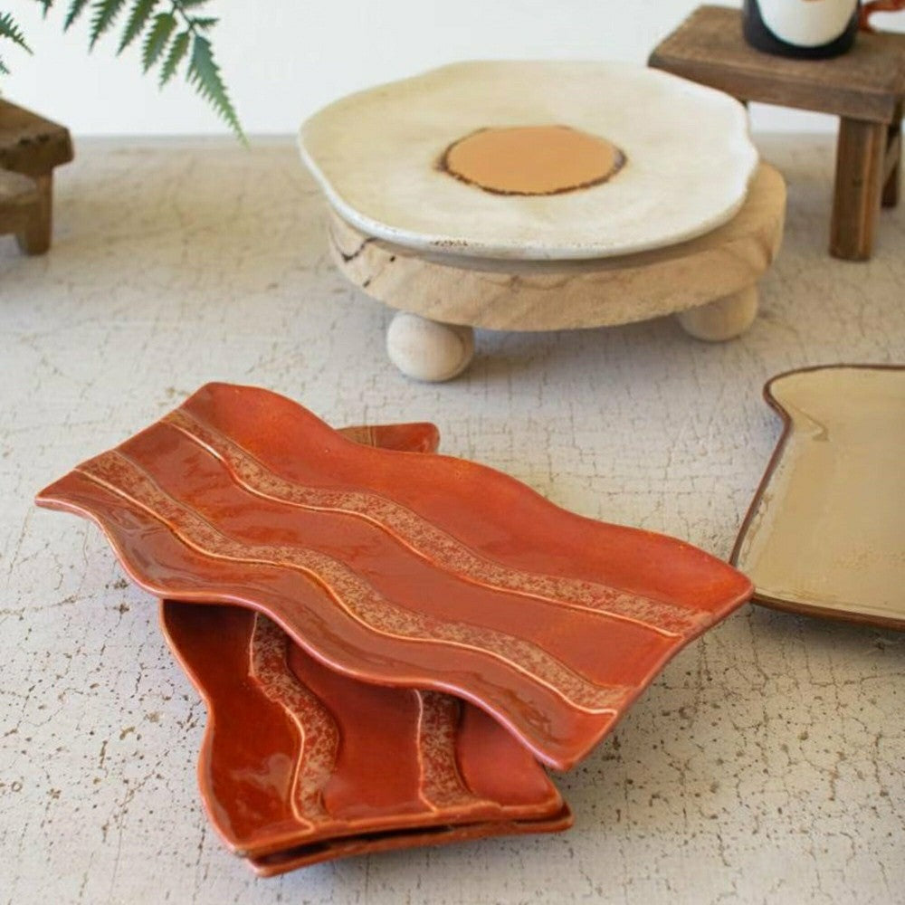 Ceramic Bacon Platter | Plow & Hearth