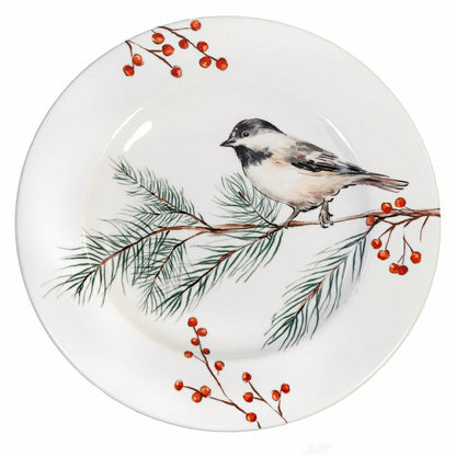 Snowbirds Salad Plate Melamine Bluejay, 8.6" | Plow & Hearth