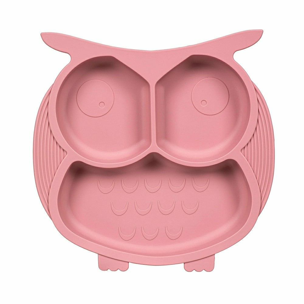 Owl Silicone Baby Feeding Set | Plow & Hearth