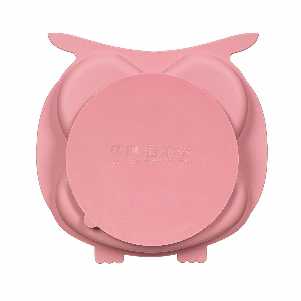 Owl Silicone Baby Feeding Set | Plow & Hearth