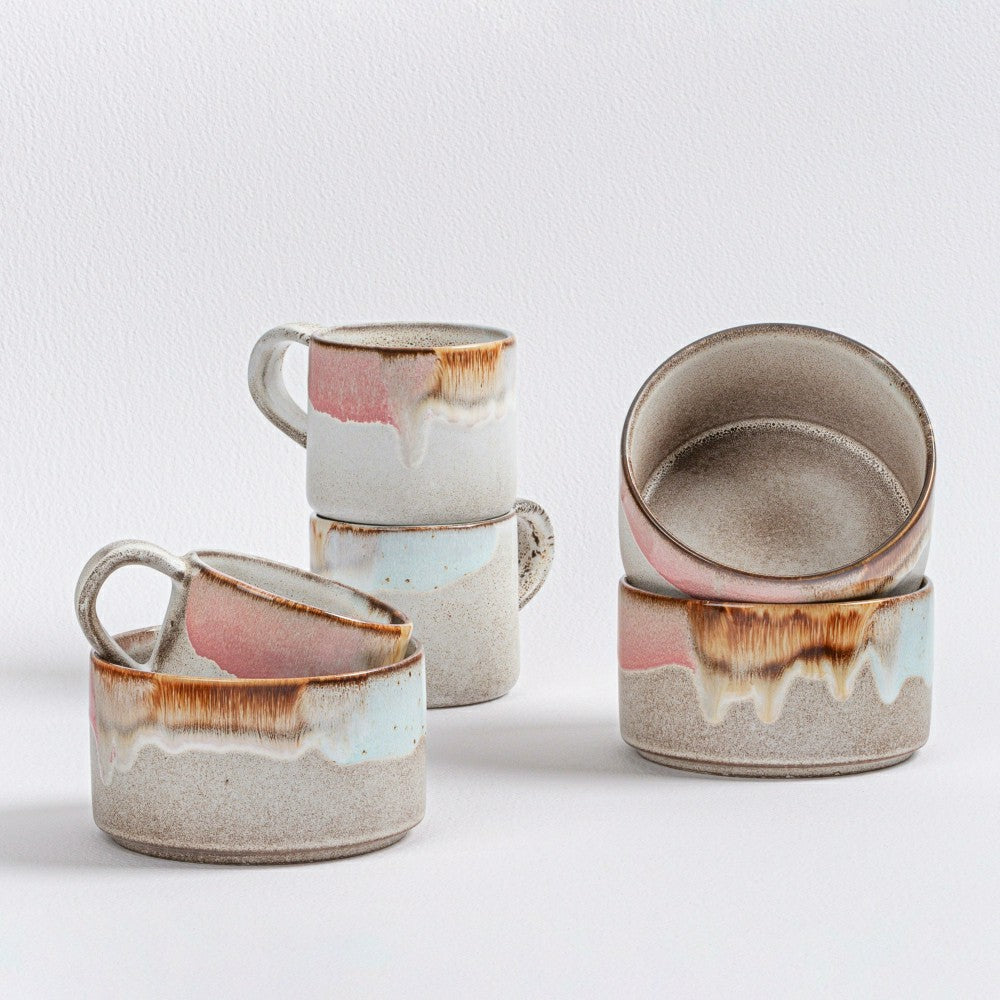 Stoneware Ceramic Bowls, Set of 4 | Plow & Hearth