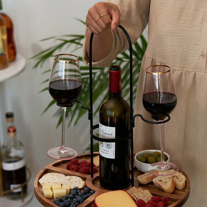 Wine & Cheese Caddy | Plow & Hearth