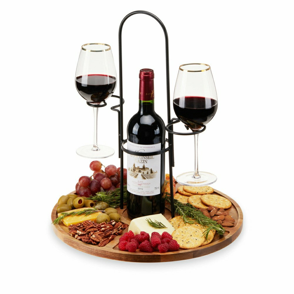 Wine & Cheese Caddy | Plow & Hearth