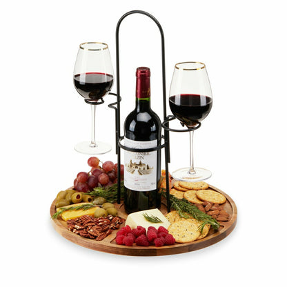 Wine & Cheese Caddy | Plow & Hearth