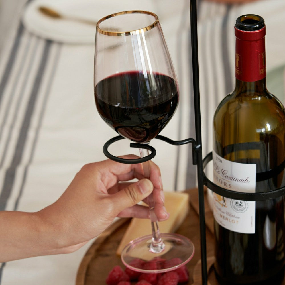Wine & Cheese Caddy | Plow & Hearth