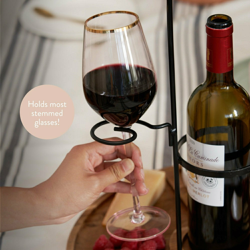 Wine & Cheese Caddy | Plow & Hearth