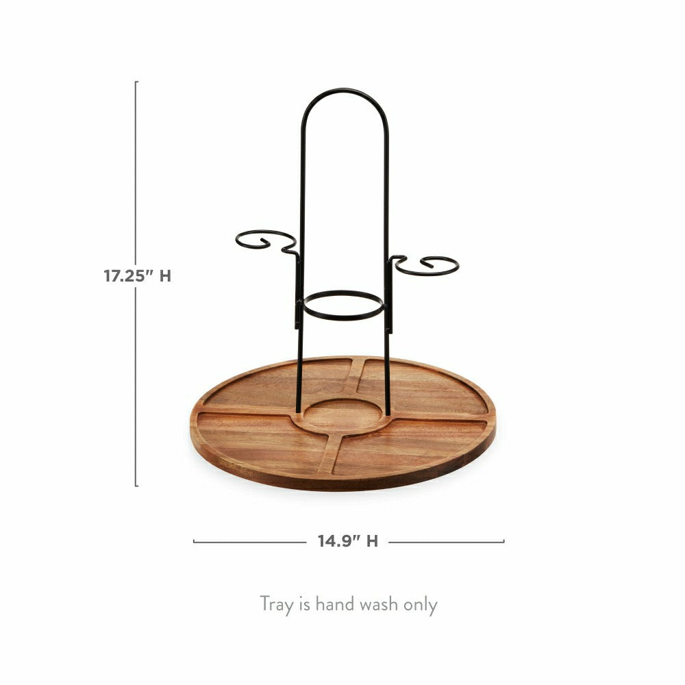 Wine & Cheese Caddy | Plow & Hearth