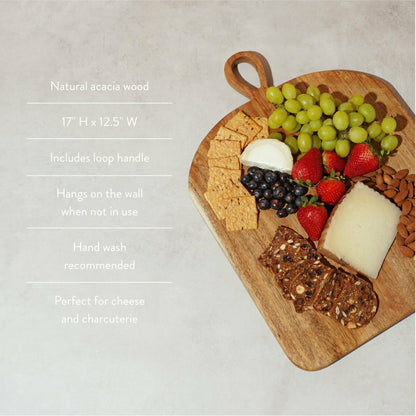 Large Acacia Serving Board | Plow & Hearth
