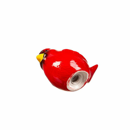 Snowbirds Salt and Pepper Shakers Ceramic Cardinal, Set | Plow & Hearth