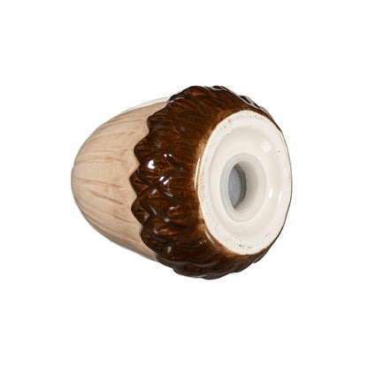 Woodland Storybook Salt & Pepper Shakers Ceramic Squirrel with Acorn,  | Plow & Hearth