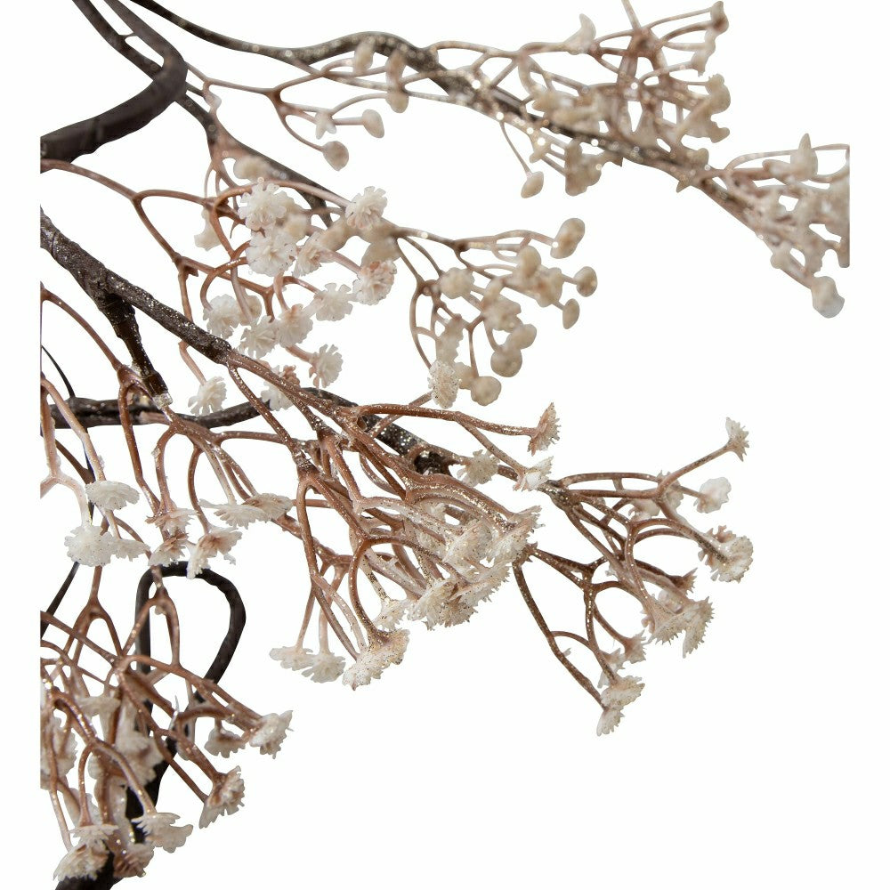 Indoor/Outdoor Lighted Baby's Breath Garland with Timer | Plow & Hearth