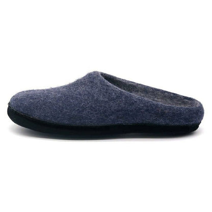 Womens Astoria Noir Wool House Slippers | Plow & Hearth