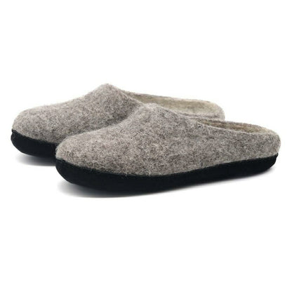 Womens Astoria Noir Wool House Slippers | Plow & Hearth