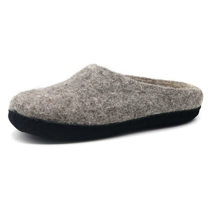 Womens Astoria Noir Wool House Slippers | Plow & Hearth