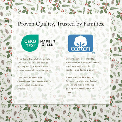 4-Piece Turkish Cotton Flannel Sheet - Whittaker Collection | Plow & Hearth