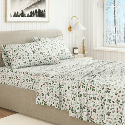4-Piece Turkish Cotton Flannel Sheet - Whittaker Collection | Plow & Hearth