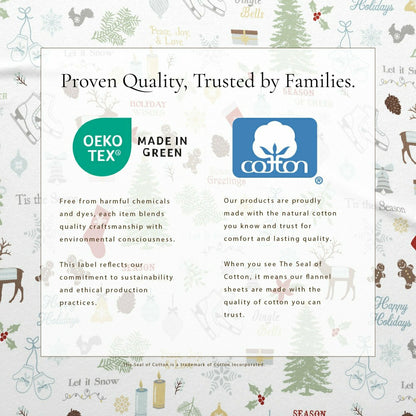 4-Piece Turkish Cotton Flannel Sheet - Whittaker Collection | Plow & Hearth
