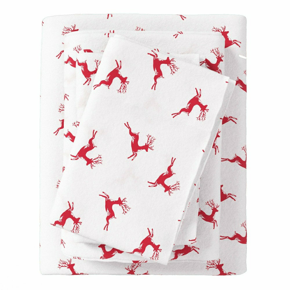 4-Piece Turkish Cotton Flannel Sheet - Whittaker Collection | Plow & Hearth