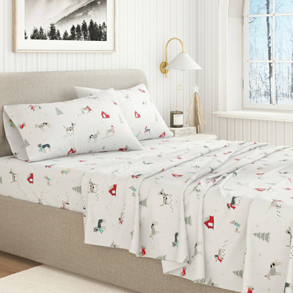 4-Piece Turkish Cotton Flannel Sheet - Whittaker Collection | Plow & Hearth