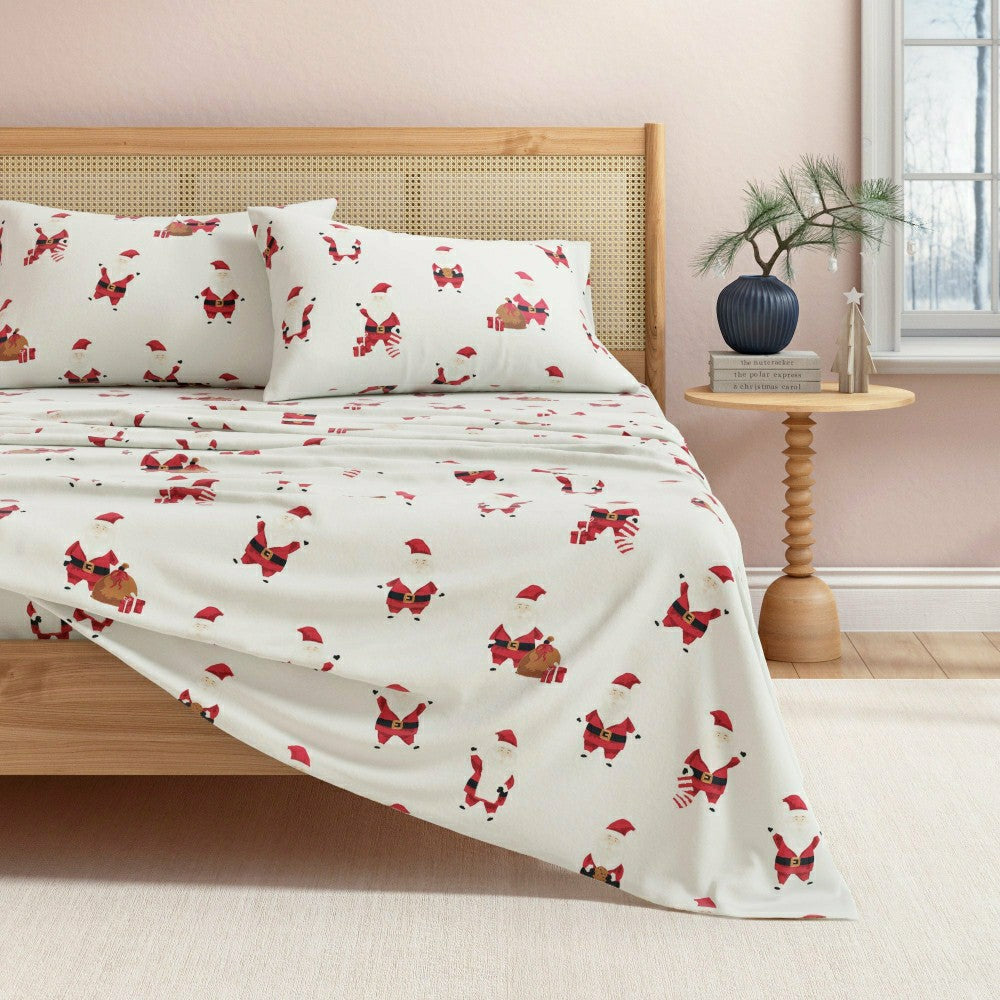 4-Piece Turkish Cotton Flannel Sheet - Whittaker Collection | Plow & Hearth